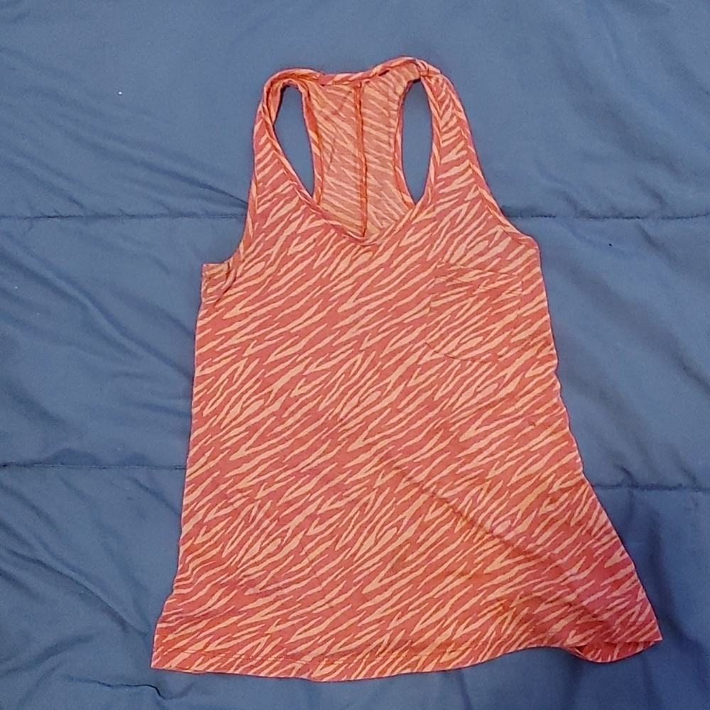 Extra Small Pink zebra shirt